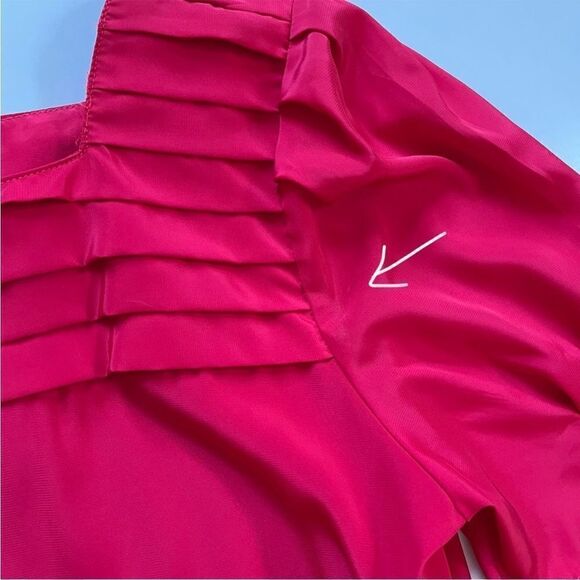 Vintage 70’s Red Belted Dress - Picture 13 of 14